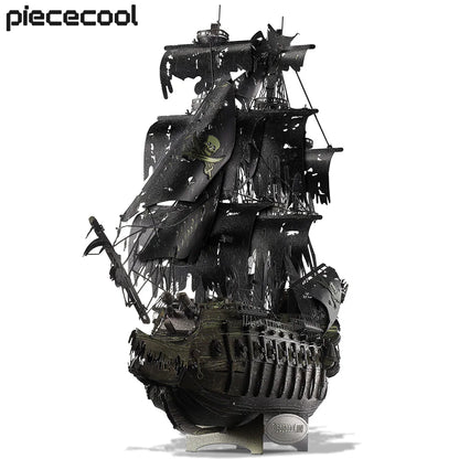 3D Metal Puzzle The Flying Dutchman Pirate Ship