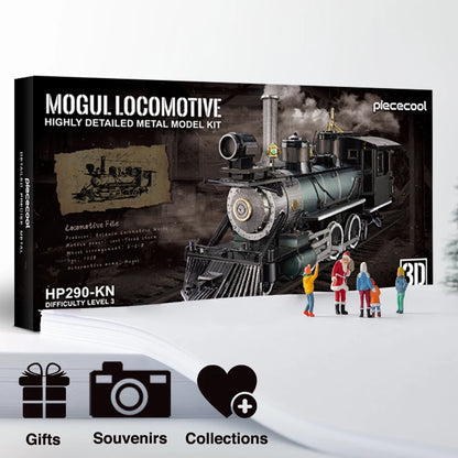 3D Metal Mogul Locomotive LP094 Model