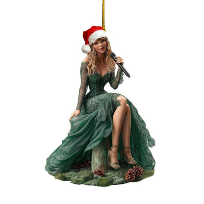 Singer Taylor Christmas Tree  Decor The Eras Tour